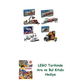 Lego 60472 + 60423 + 60429 + 60404 City Seti 593