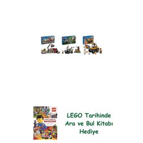 Lego 60472 + 60426 + 60450 City Seti 373
