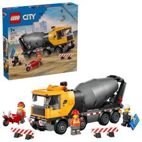 Lego 60478 Beton Mikseri Yapım Seti