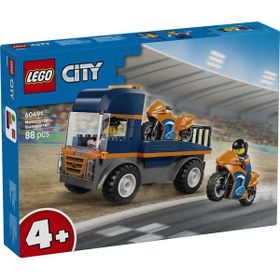 Lego 60491 City Motosiklet Taşıyıcı 4+ Yaş 88 Parça