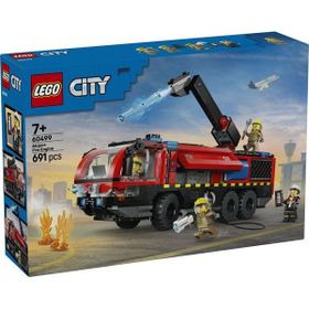 Lego 60499 City Havaalanı İtfaiye Kamyonu 7+ Yaş 691 Parça