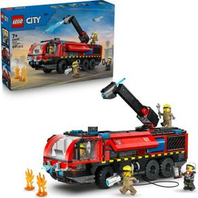 Lego 60499 Havaalanı İtfaiye Kamyonu 691 Parça Yapım Seti