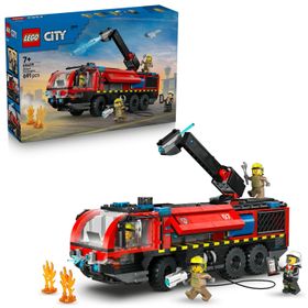 Lego 60499 Havaalanı İtfaiye Kamyonu 691 Parça Yapım Seti