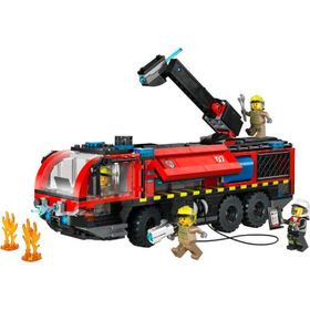 Lego 60499 Havaalanı İtfaiye Kamyonu 691 Parça Yapım Seti