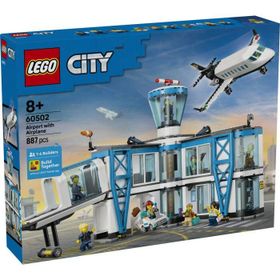 Lego 60502 City Havaalanı ve Uçak 8+ Yaş 887 Parça