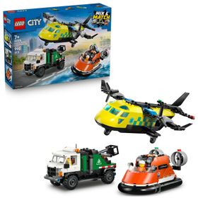 Lego 60505 Uçak Servis Kamyonu ve Hoverkraft Karışımı 990 Parça Yapım Seti