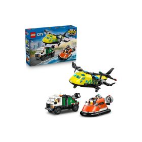Lego 60505 Uçak Servis Kamyonu ve Hoverkraft Karışımı 990 Parça Yapım Seti