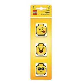 Lego 6250410 Erasers 3 Pack