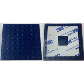 Lego 6396076 Plate Modified 8x8 With Double-Sided Adhesive Tape On Back