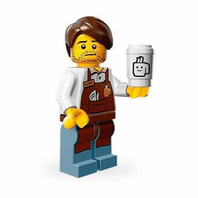 Lego 71004 Movie Seri 1 10-Larry The Barista Figür