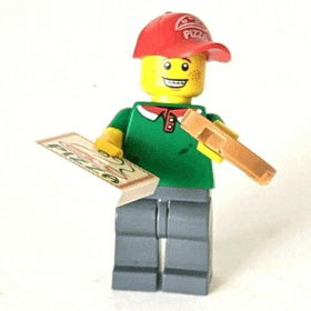 Lego 71007 Series 12 Minifigür 11. Pizza Delivery Man