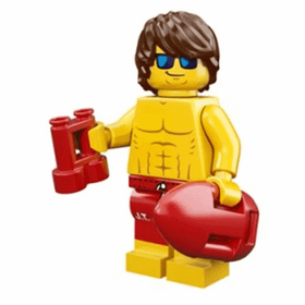 Lego 71007 Series 12 Minifigür 7. Lifeguard