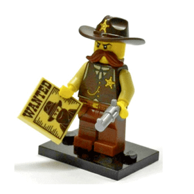 Lego 71008-2 Minifigür Seri 13 Sheriff Lego