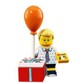 Lego 71021 Party Series 18 Minifigür 16. Birthday Party Boy