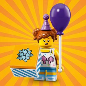 Lego 71021 Party Series 18 Minifigür 6 Birthday Party Girl