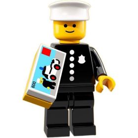 Lego 71021 Party Series 18 Minifigür 8. Classic Police Officer