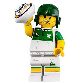 Lego 71025 Series 19 Minifigür 13. Rugby Player