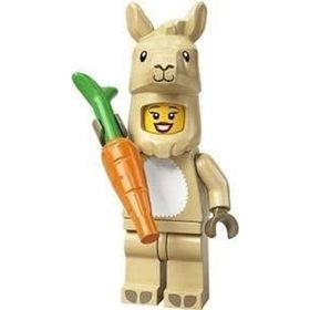 Lego 71027 Series 20 Minifigür 7. Llama Costume Girl