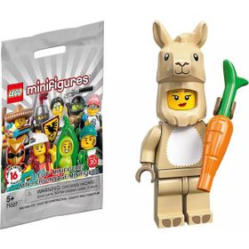 Lego 71027 Series 20 Minifigür 7. Llama Costume Girl