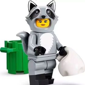 Lego 71032 Seri 22 Minifigür 10. Raccoon Costume Fan