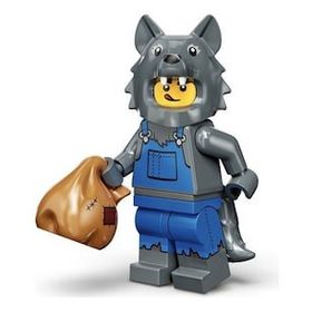 Lego 71034 Minifigür Seri 23 - 8 Wolf Costume