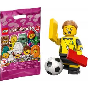 LEGO 71037 Seri 24 Minifigür 1. Football Referee