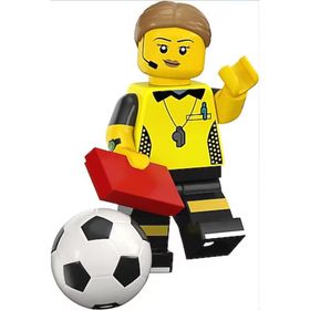 LEGO 71037 Seri 24 Minifigür 1. Football Referee
