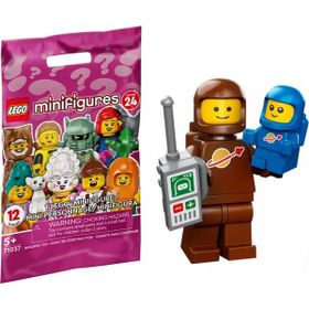 Lego 71037 Seri 24 Minifigür 3. Brown Astronaut And Spacebaby