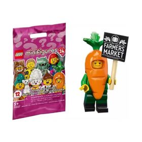LEGO 71037 Seri 24 Minifigür 4. Carrot Mascot