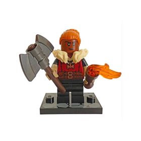 Lego 71047 Minifigür Dungeons Dragons 1. Dwarf Barbarian