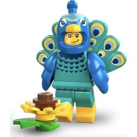 Lego 71051 Hayvanlar Serisi 28 Minifigür 1. Peacock Costume
