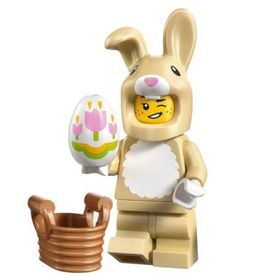 Lego 71051 Hayvanlar Serisi 28 Minifigür 10. Cute Bunny Costume