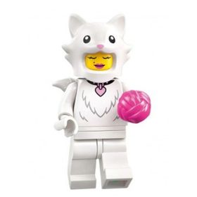 Lego 71051 Hayvanlar Serisi 28 Minifigür 2. Fluffy Cat Costume