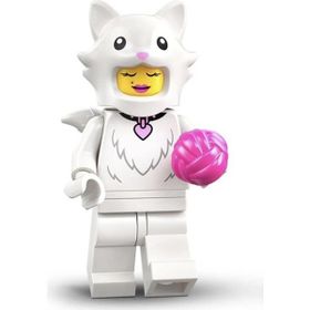 Lego 71051 Hayvanlar Serisi 28 Minifigür 2. Fluffy Cat Costume