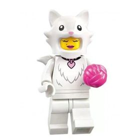 Lego 71051 Hayvanlar Serisi 28 Minifigür 2. Fluffy Cat Costume
