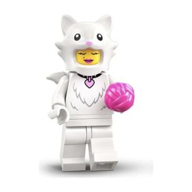 Lego 71051 Hayvanlar Serisi 28 Minifigür 2. Fluffy Cat Costume
