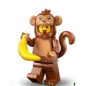 Lego 71051 Hayvanlar Serisi 28 Minifigür 4. Monkey Costume