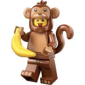Lego 71051 Hayvanlar Serisi 28 Minifigür 4. Monkey Costume