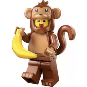 Lego 71051 Hayvanlar Serisi 28 Minifigür 4. Monkey Costume