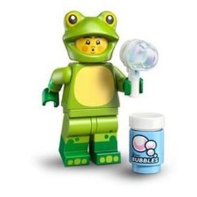 Lego 71051 Hayvanlar Serisi 28 Minifigür 5. Frog Costume