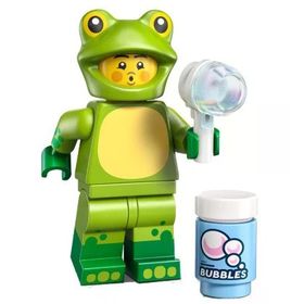Lego 71051 Hayvanlar Serisi 28 Minifigür 5. Frog Costume