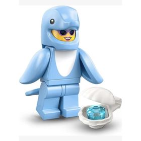Lego 71051 Hayvanlar Serisi 28 Minifigür 9. Dolphin Costume