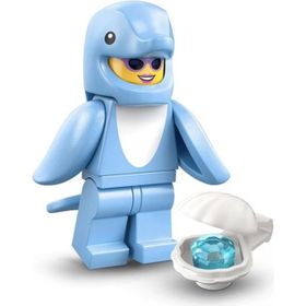Lego 71051 Hayvanlar Serisi 28 Minifigür 9. Dolphin Costume