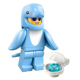 Lego 71051 Hayvanlar Serisi 28 Minifigür 9. Dolphin Costume