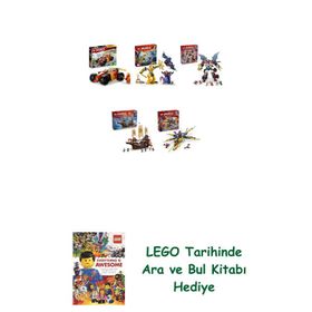 Lego 71780 + 71804 + 71834 + 71848 + 71833 Ninjago Seti 397