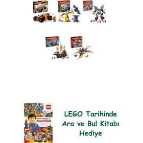 Lego 71780 + 71804 + 71834 + 71848 + 71833 Ninjago Seti 397