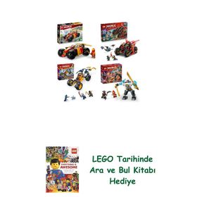 Lego 71780 + 71844 + 71811 + 71827 Ninjago Seti 212