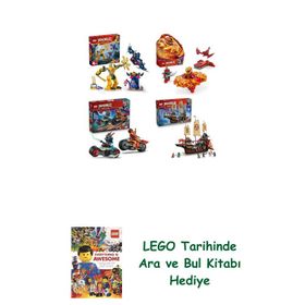 Lego 71804 + 71823 + 71838 + 71848 Ninjago Seti 290