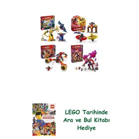 Lego 71804 + 71826 + 71830 + 71832 Ninjago Seti 286
