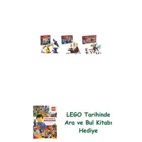 Lego 71804 + 71848 + 71836 Ninjago Seti 125